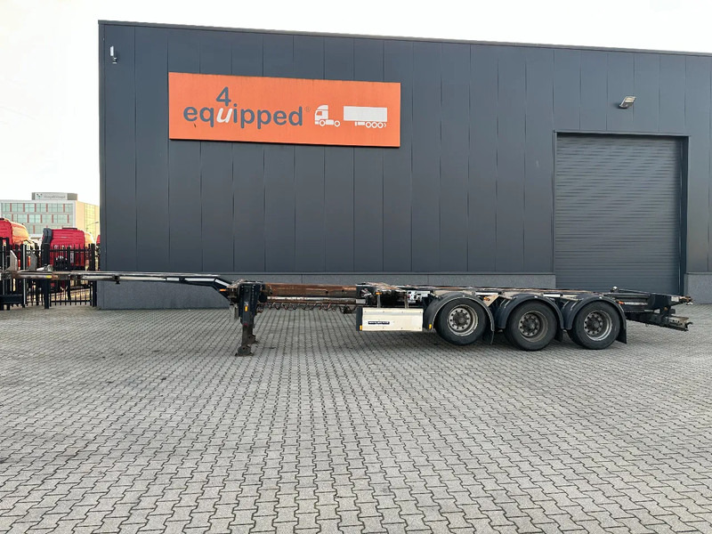 D-Tec FLEXITRAILER / 45FT HC MULTI / BPW + drumbrakes / liftaxle / NL / APK 11-2026 - Container/ Wechselfahrgestell Auflieger: das Bild 3 D-Tec FLEXITRAILER / 45FT HC MULTI / BPW + drumbrakes / liftaxle / NL / APK 11-2026 - Container/ Wechselfahrgestell Auflieger: das Bild 3