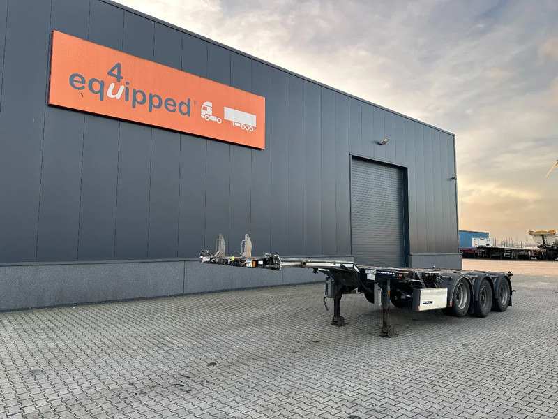 D-Tec FLEXITRAILER / 45FT HC MULTI / BPW + drumbrakes / liftaxle / NL / APK 11-2026 - Container/ Wechselfahrgestell Auflieger: das Bild 2 D-Tec FLEXITRAILER / 45FT HC MULTI / BPW + drumbrakes / liftaxle / NL / APK 11-2026 - Container/ Wechselfahrgestell Auflieger: das Bild 2