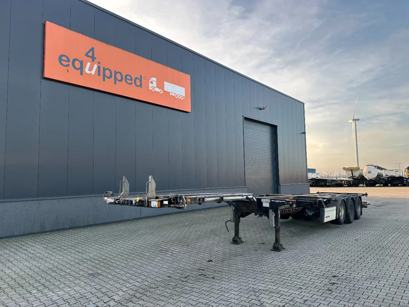 D-Tec FLEXITRAILER / 45FT HC MULTI / BPW + drumbrakes / liftaxle / NL / APK 11-2026 - Container/ Wechselfahrgestell Auflieger: das Bild 1 D-Tec FLEXITRAILER / 45FT HC MULTI / BPW + drumbrakes / liftaxle / NL / APK 11-2026 - Container/ Wechselfahrgestell Auflieger: das Bild 1