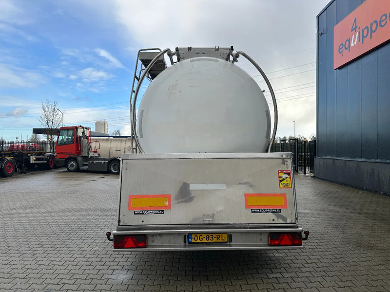 Feldbinder LEBENSMITTEL / LEVENSMIDDELEN FOOD / 33.500L / 3-COMP / PUMPE / INOX / NL-trailer / APK: 07-2026 - Tankauflieger: das Bild 4 Feldbinder LEBENSMITTEL / LEVENSMIDDELEN FOOD / 33.500L / 3-COMP / PUMPE / INOX / NL-trailer / APK: 07-2026 - Tankauflieger: das Bild 4
