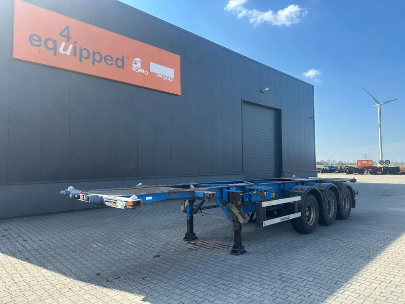 Groenewegen 20FT/30FT, ADR (EX/II, EX/III, FL, OX, AT), drum, NL-Chassis - Container/ Wechselfahrgestell Auflieger: das Bild 1 Groenewegen 20FT/30FT, ADR (EX/II, EX/III, FL, OX, AT), drum, NL-Chassis - Container/ Wechselfahrgestell Auflieger: das Bild 1