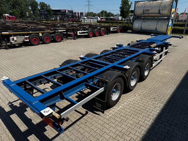 Groenewegen 40FT HC-chassis, BPW+Drum, liftaxle, NL-Chassis - Container/ Wechselfahrgestell Auflieger: das Bild 3 Groenewegen 40FT HC-chassis, BPW+Drum, liftaxle, NL-Chassis - Container/ Wechselfahrgestell Auflieger: das Bild 3