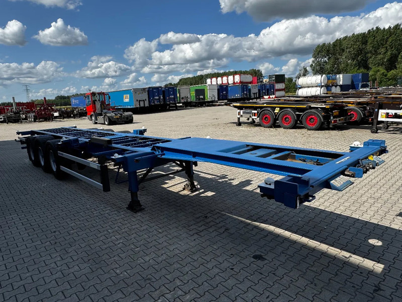 Groenewegen 40FT HC-chassis, BPW+Trommel, Liftachse, NL-Chassis - Container/ Wechselfahrgestell Auflieger: das Bild 4 Groenewegen 40FT HC-chassis, BPW+Trommel, Liftachse, NL-Chassis - Container/ Wechselfahrgestell Auflieger: das Bild 4
