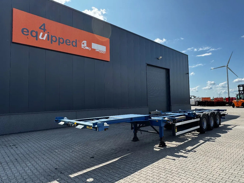Groenewegen 40FT HC-chassis, BPW+Trommel, Liftachse, NL-Chassis - Container/ Wechselfahrgestell Auflieger: das Bild 1 Groenewegen 40FT HC-chassis, BPW+Trommel, Liftachse, NL-Chassis - Container/ Wechselfahrgestell Auflieger: das Bild 1