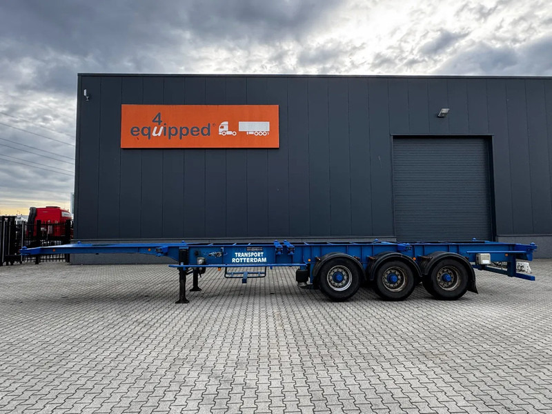 Groenewegen 40FT-chassis / liftaxle / drumbrakes / NL-Chassis - Container/ Wechselfahrgestell Auflieger: das Bild 2 Groenewegen 40FT-chassis / liftaxle / drumbrakes / NL-Chassis - Container/ Wechselfahrgestell Auflieger: das Bild 2