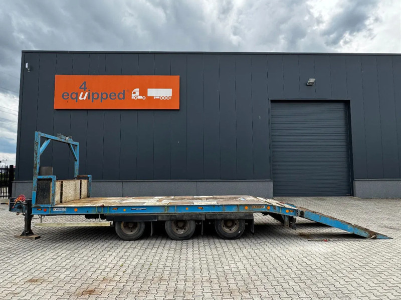 Kaiser 3 axle drawbar trailer, ramps, spring suspension, hardwooden floor - Tieflader Anhänger: das Bild 2 Kaiser 3 axle drawbar trailer, ramps, spring suspension, hardwooden floor - Tieflader Anhänger: das Bild 2
