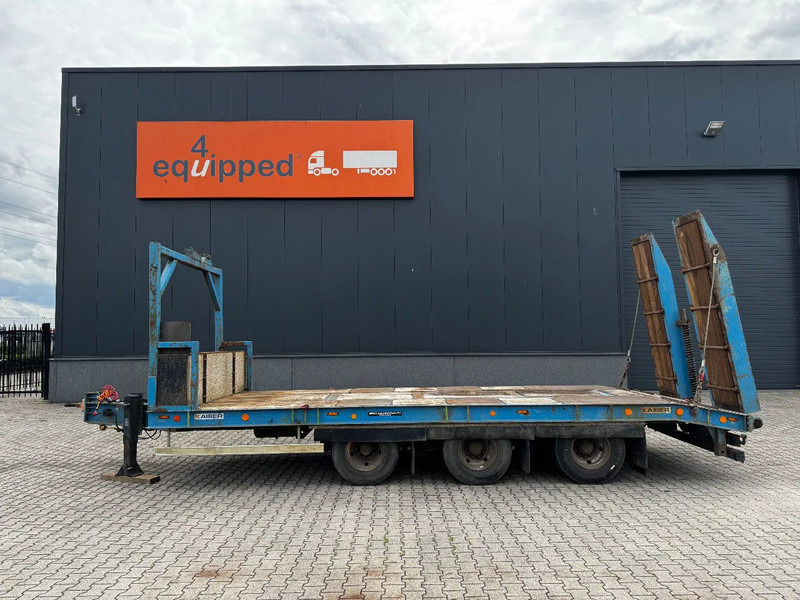 Kaiser 3 axle drawbar trailer, ramps, spring suspension, hardwooden floor - Tieflader Anhänger: das Bild 3 Kaiser 3 axle drawbar trailer, ramps, spring suspension, hardwooden floor - Tieflader Anhänger: das Bild 3