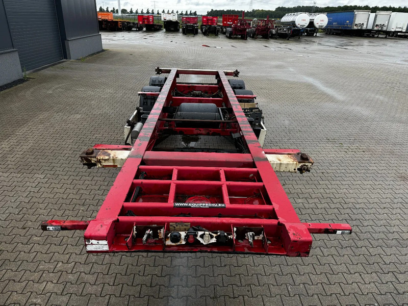 Krone 2-assig 20FT chassis, BPW + trommel, luchtvering, leeggewicht: 3.180kg - Container/ Wechselfahrgestell Auflieger: das Bild 2 Krone 2-assig 20FT chassis, BPW + trommel, luchtvering, leeggewicht: 3.180kg - Container/ Wechselfahrgestell Auflieger: das Bild 2
