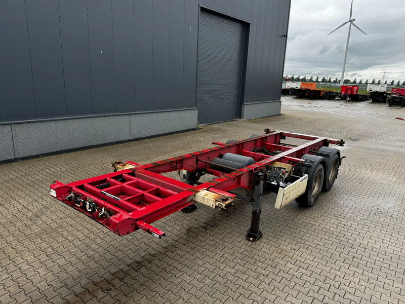 Krone 2-assig 20FT chassis, BPW + trommel, luchtvering, leeggewicht: 3.180kg - Container/ Wechselfahrgestell Auflieger: das Bild 5 Krone 2-assig 20FT chassis, BPW + trommel, luchtvering, leeggewicht: 3.180kg - Container/ Wechselfahrgestell Auflieger: das Bild 5