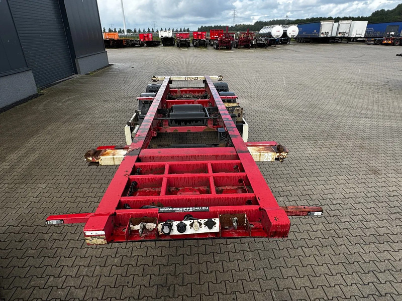 Krone 2-axle 20FT chassis, BPW + drumbrakes, airsuspension, empty weight: 3.180kg, 2x available - Container/ Wechselfahrgestell Auflieger: das Bild 5 Krone 2-axle 20FT chassis, BPW + drumbrakes, airsuspension, empty weight: 3.180kg, 2x available - Container/ Wechselfahrgestell Auflieger: das Bild 5