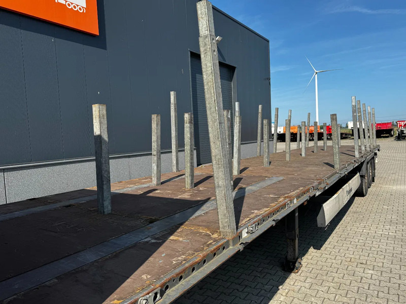 Krone originele platte oplegger met rongpotten + rongen, liftas, schijfremmen, NL-oplegger - Pritschenauflieger/ Plattformauflieger: das Bild 5 Krone originele platte oplegger met rongpotten + rongen, liftas, schijfremmen, NL-oplegger - Pritschenauflieger/ Plattformauflieger: das Bild 5