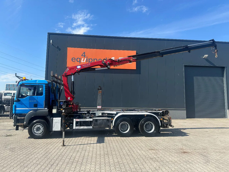MAN TGS 33.440 6x4, EURO-5, HMF 2030 Crane + VDL HOOK, full spring, manual gearbox, MOT 03/2026 - Abrollkipper, Autokran: das Bild 5 MAN TGS 33.440 6x4, EURO-5, HMF 2030 Crane + VDL HOOK, full spring, manual gearbox, MOT 03/2026 - Abrollkipper, Autokran: das Bild 5