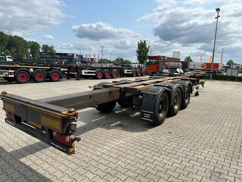 Pacton FLEX XL 45FT HC multi (2x extendable), liftaxle, SAF + DRUM, NL-chassis - Container/ Wechselfahrgestell Auflieger: das Bild 5 Pacton FLEX XL 45FT HC multi (2x extendable), liftaxle, SAF + DRUM, NL-chassis - Container/ Wechselfahrgestell Auflieger: das Bild 5