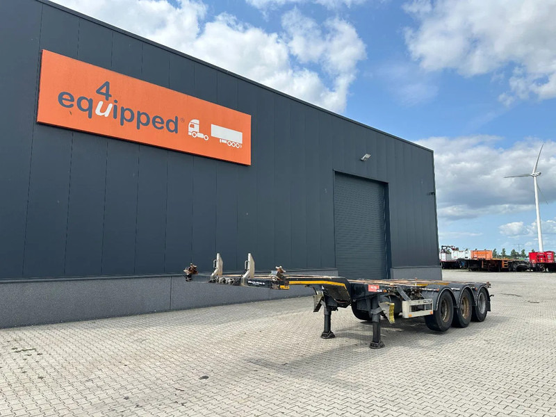 Pacton FLEX XL 45FT HC multi (2x extendable), liftaxle, SAF + DRUM, NL-chassis - Container/ Wechselfahrgestell Auflieger: das Bild 2 Pacton FLEX XL 45FT HC multi (2x extendable), liftaxle, SAF + DRUM, NL-chassis - Container/ Wechselfahrgestell Auflieger: das Bild 2