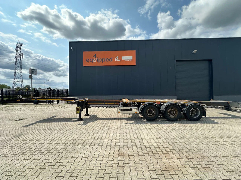 Pacton FLEX XL 45FT HC multi (2x extendable), liftaxle, SAF + DRUM, NL-chassis - Container/ Wechselfahrgestell Auflieger: das Bild 3 Pacton FLEX XL 45FT HC multi (2x extendable), liftaxle, SAF + DRUM, NL-chassis - Container/ Wechselfahrgestell Auflieger: das Bild 3