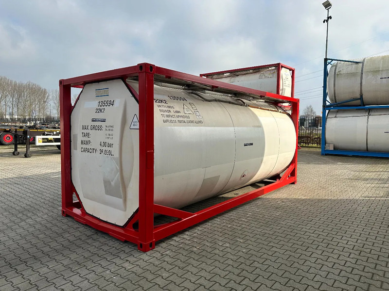 SINGAMAS 20FT ISO, 26.000L/1-COMP/3 BAFFELS/3 manholes, 5Y: 08-2027, L4BN, T11 - Lagertank: das Bild 4 SINGAMAS 20FT ISO, 26.000L/1-COMP/3 BAFFELS/3 manholes, 5Y: 08-2027, L4BN, T11 - Lagertank: das Bild 4