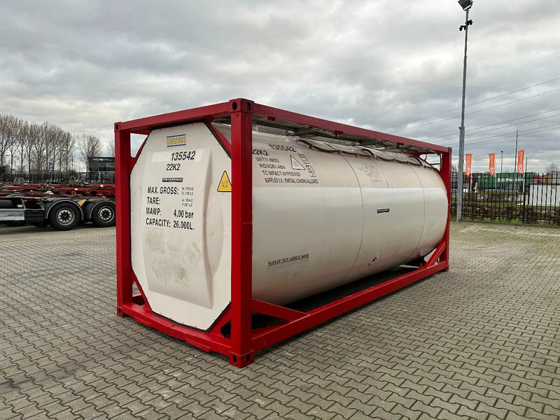 SINGAMAS 20FT ISO, 26.000L/1-COMP/3 BAFFELS/3 manholes, 5Y inspection: 06/2027 - Lagertank: das Bild 4 SINGAMAS 20FT ISO, 26.000L/1-COMP/3 BAFFELS/3 manholes, 5Y inspection: 06/2027 - Lagertank: das Bild 4