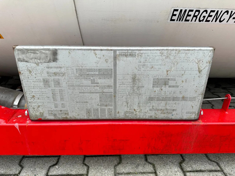 Lagertank Für die Beförderung von Kraftstoff SINGAMAS 20FT ISO, 26.000L/1-COMP/3 BAFFELS/3 manholes, 5Y inspection: 06/2027: das Bild 14
