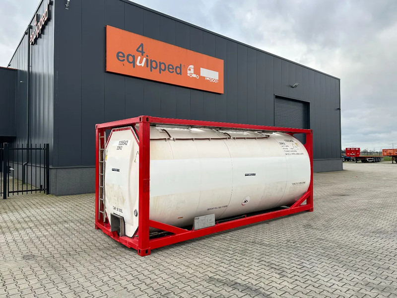 SINGAMAS 20FT ISO, 26.000L/1-COMP/3 BAFFELS/3 manholes, 5Y inspection: 06/2027 - Lagertank: das Bild 1 SINGAMAS 20FT ISO, 26.000L/1-COMP/3 BAFFELS/3 manholes, 5Y inspection: 06/2027 - Lagertank: das Bild 1