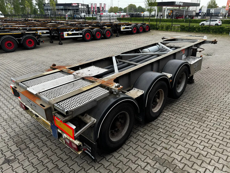 Van Hool 20FT /20FT SWAP ADR (EX/II, EX/III, FL, OX, AT), BPW, disc brakes, liftaxle, galvanized, ALCOA, NL-Chassis, empty weight 3.300KG - Container/ Wechselfahrgestell Auflieger: das Bild 4 Van Hool 20FT /20FT SWAP ADR (EX/II, EX/III, FL, OX, AT), BPW, disc brakes, liftaxle, galvanized, ALCOA, NL-Chassis, empty weight 3.300KG - Container/ Wechselfahrgestell Auflieger: das Bild 4