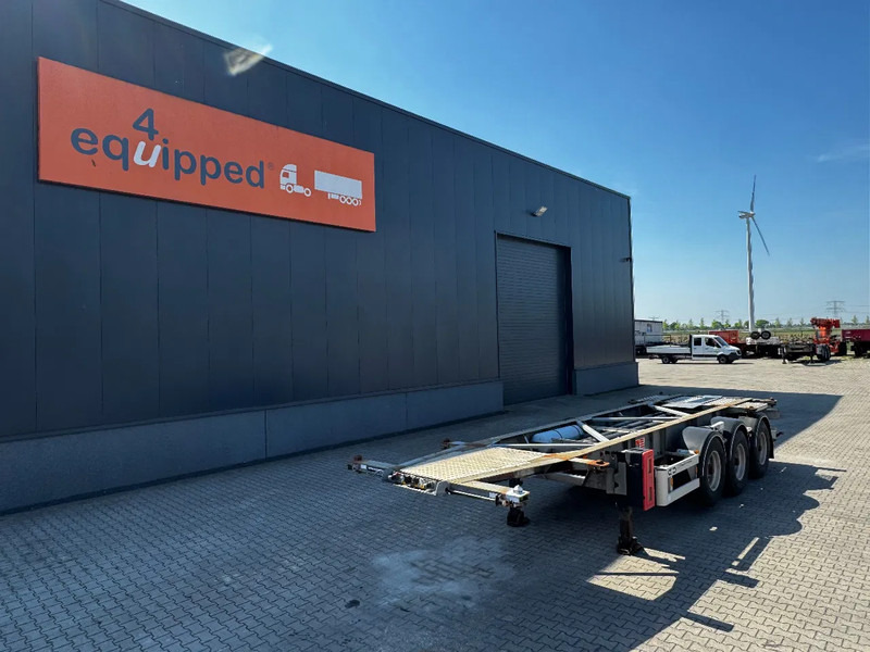 Van Hool 20FT/30FT, ADR (EX/II, EX/III, FL, AT), BPW + drum, ALCOA, galvanized, liftaxle, NL-Chassis, 80% tyres - Container/ Wechselfahrgestell Auflieger: das Bild 1 Van Hool 20FT/30FT, ADR (EX/II, EX/III, FL, AT), BPW + drum, ALCOA, galvanized, liftaxle, NL-Chassis, 80% tyres - Container/ Wechselfahrgestell Auflieger: das Bild 1