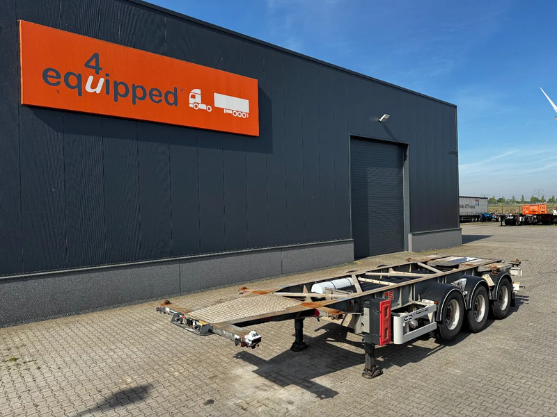 Van Hool 20FT/30FT, ADR (EX/II, EX/III, FL, AT), BPW + drum, ALCOA, galvanized, liftaxle, NL-Chassis - Container/ Wechselfahrgestell Auflieger: das Bild 1 Van Hool 20FT/30FT, ADR (EX/II, EX/III, FL, AT), BPW + drum, ALCOA, galvanized, liftaxle, NL-Chassis - Container/ Wechselfahrgestell Auflieger: das Bild 1