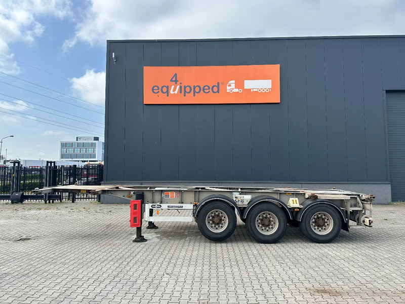 Van Hool 20FT/30FT, ADR (EX/II, EX/III, FL, AT), BPW + drum, ALCOA, galvanized, liftaxle, NL-Chassis - Container/ Wechselfahrgestell Auflieger: das Bild 2 Van Hool 20FT/30FT, ADR (EX/II, EX/III, FL, AT), BPW + drum, ALCOA, galvanized, liftaxle, NL-Chassis - Container/ Wechselfahrgestell Auflieger: das Bild 2