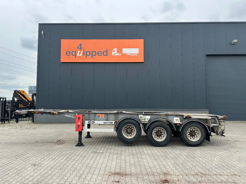Van Hool 20FT/30FT, ADR (EX/II, EX/III, FL, AT), BPW + drum, ALCOA, galvanized, liftaxle, NL-Chassis - Container/ Wechselfahrgestell Auflieger: das Bild 2 Van Hool 20FT/30FT, ADR (EX/II, EX/III, FL, AT), BPW + drum, ALCOA, galvanized, liftaxle, NL-Chassis - Container/ Wechselfahrgestell Auflieger: das Bild 2