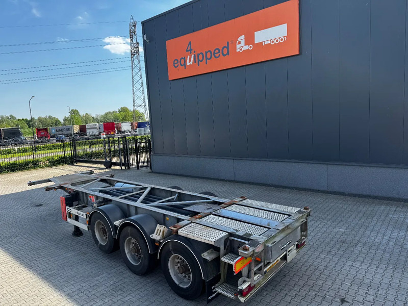 Van Hool 20FT/30FT, ADR (EX/II, EX/III, FL, OX, AT), BPW + drum, ALCOA, galvanized, liftaxle, NL-Chassis - Container/ Wechselfahrgestell Auflieger: das Bild 2 Van Hool 20FT/30FT, ADR (EX/II, EX/III, FL, OX, AT), BPW + drum, ALCOA, galvanized, liftaxle, NL-Chassis - Container/ Wechselfahrgestell Auflieger: das Bild 2