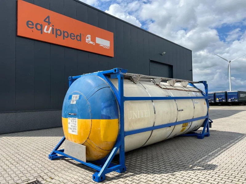 Van Hool 20FT SWAPBODY 28.075L, UN PORTABLE, T11, valid 5Y- + CSC inspection: 10/2025 - Lagertank: das Bild 1 Van Hool 20FT SWAPBODY 28.075L, UN PORTABLE, T11, valid 5Y- + CSC inspection: 10/2025 - Lagertank: das Bild 1