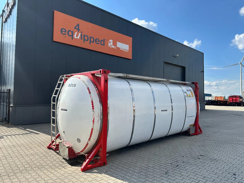 Van Hool 20FT SWAPBODY 30.800L, UN PORTABLE, T11, 2.5Y- + CSC inspection: 02/2028 - Lagertank: das Bild 1 Van Hool 20FT SWAPBODY 30.800L, UN PORTABLE, T11, 2.5Y- + CSC inspection: 02/2028 - Lagertank: das Bild 1