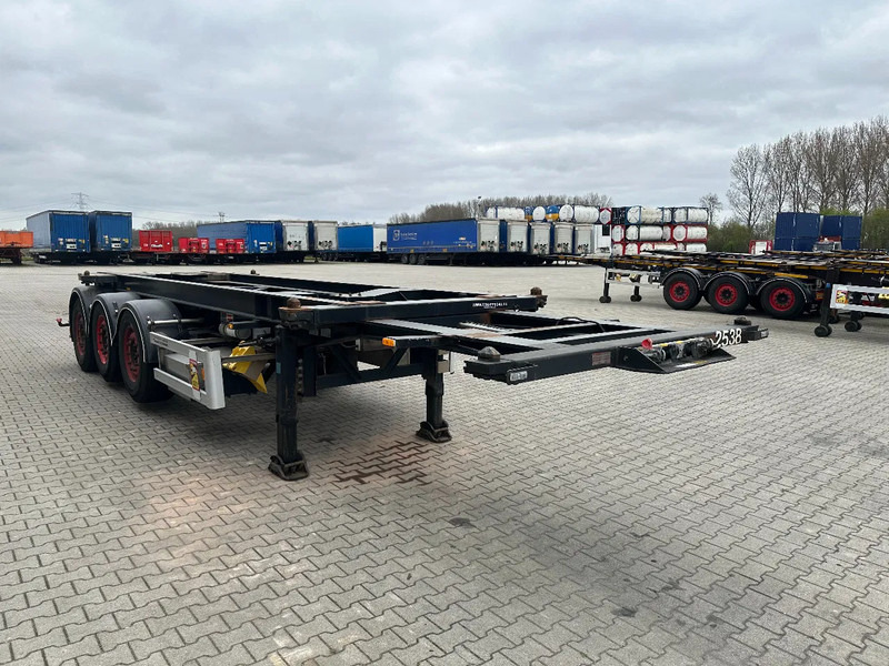 Van Hool 20FT Tipping-chassis, ADR (EX/II, EX/III, FL, AT, OX), SAF, 2 liftaxles, APK/ADR: 06-2026 - Container/ Wechselfahrgestell Auflieger: das Bild 5 Van Hool 20FT Tipping-chassis, ADR (EX/II, EX/III, FL, AT, OX), SAF, 2 liftaxles, APK/ADR: 06-2026 - Container/ Wechselfahrgestell Auflieger: das Bild 5