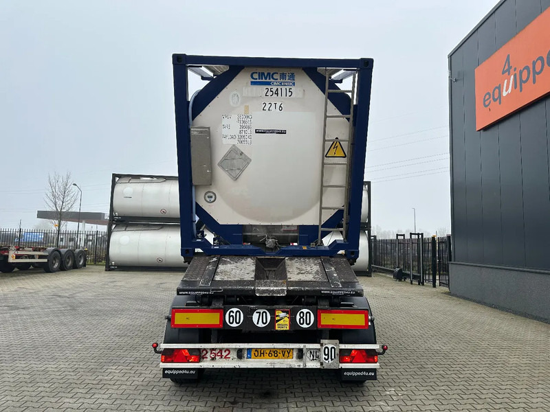 Van Hool 20FT Tipping-chassis, ADR (EX/II, EX/III, FL, AT), SAF, 2 liftaxles - Container/ Wechselfahrgestell Auflieger: das Bild 5 Van Hool 20FT Tipping-chassis, ADR (EX/II, EX/III, FL, AT), SAF, 2 liftaxles - Container/ Wechselfahrgestell Auflieger: das Bild 5