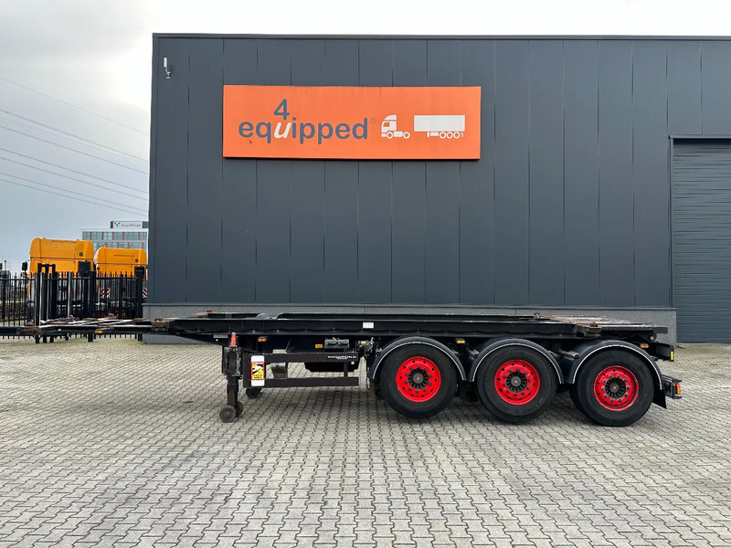 Van Hool 20FT Tipping-chassis, ADR (EX/II, EX/III, FL, AT), SAF + DISC, 2 liftaxles - Container/ Wechselfahrgestell Auflieger: das Bild 4 Van Hool 20FT Tipping-chassis, ADR (EX/II, EX/III, FL, AT), SAF + DISC, 2 liftaxles - Container/ Wechselfahrgestell Auflieger: das Bild 4