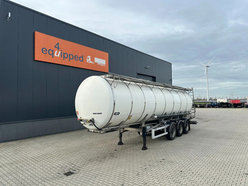 Van Hool FOOD / 39.000L / 3-COMP / INOX / NL-trailer / APK: 04/2026 - Tankauflieger: das Bild 1 Van Hool FOOD / 39.000L / 3-COMP / INOX / NL-trailer / APK: 04/2026 - Tankauflieger: das Bild 1
