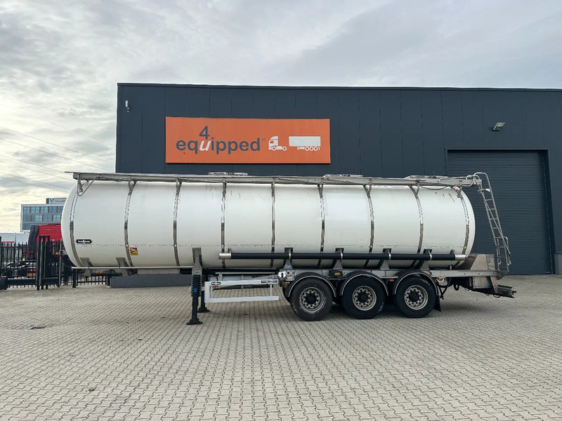 Van Hool FOOD / 39.000L / 3-COMP / INOX / NL-trailer / APK: 04/2026 - Tankauflieger: das Bild 3 Van Hool FOOD / 39.000L / 3-COMP / INOX / NL-trailer / APK: 04/2026 - Tankauflieger: das Bild 3