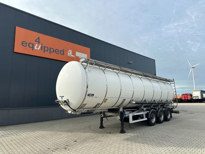 Van Hool FOOD / 39.000L / 3-COMP / INOX / NL-trailer / APK: 07/2026 - Tankauflieger: das Bild 1 Van Hool FOOD / 39.000L / 3-COMP / INOX / NL-trailer / APK: 07/2026 - Tankauflieger: das Bild 1