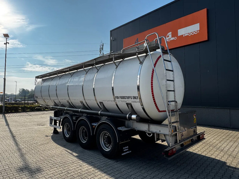 Van Hool FOOD / RVS chassis / 5.860KG/ 29.500L / 1-COMP / 1 -BAFFLE / DISC/ NL / TYRES 80 pct / APK - Tankauflieger: das Bild 3 Van Hool FOOD / RVS chassis / 5.860KG/ 29.500L / 1-COMP / 1 -BAFFLE / DISC/ NL / TYRES 80 pct / APK - Tankauflieger: das Bild 3