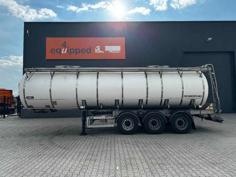 Van Hool FOOD / RVS chassis / empty weight 5.860kg / 29.500L / 1-COMP / 1 -BAFFLE / DISC / NL / APK - Tankauflieger: das Bild 2 Van Hool FOOD / RVS chassis / empty weight 5.860kg / 29.500L / 1-COMP / 1 -BAFFLE / DISC / NL / APK - Tankauflieger: das Bild 2