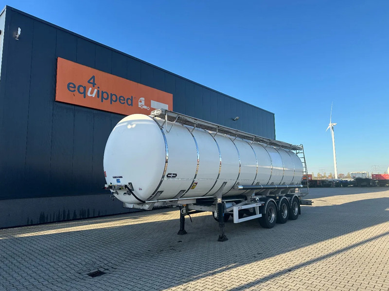 Tankauflieger Für die Beförderung von Lebensmittel Van Hool LEBENSMITTEL / 39.000L / 3-KAMMER / INOX / NL-Auflieger / APK: 05/2026: das Bild 1