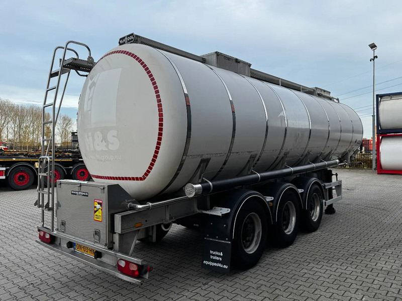 Van Hool LEVENSMIDDEL / RVS Rahmen / Leergewicht: 5.860kg / 29.500L / 1-Kammer+ 1 Schwallwand / Scheibebremse / NL / APK 03-2026 - Tankauflieger: das Bild 3 Van Hool LEVENSMIDDEL / RVS Rahmen / Leergewicht: 5.860kg / 29.500L / 1-Kammer+ 1 Schwallwand / Scheibebremse / NL / APK 03-2026 - Tankauflieger: das Bild 3