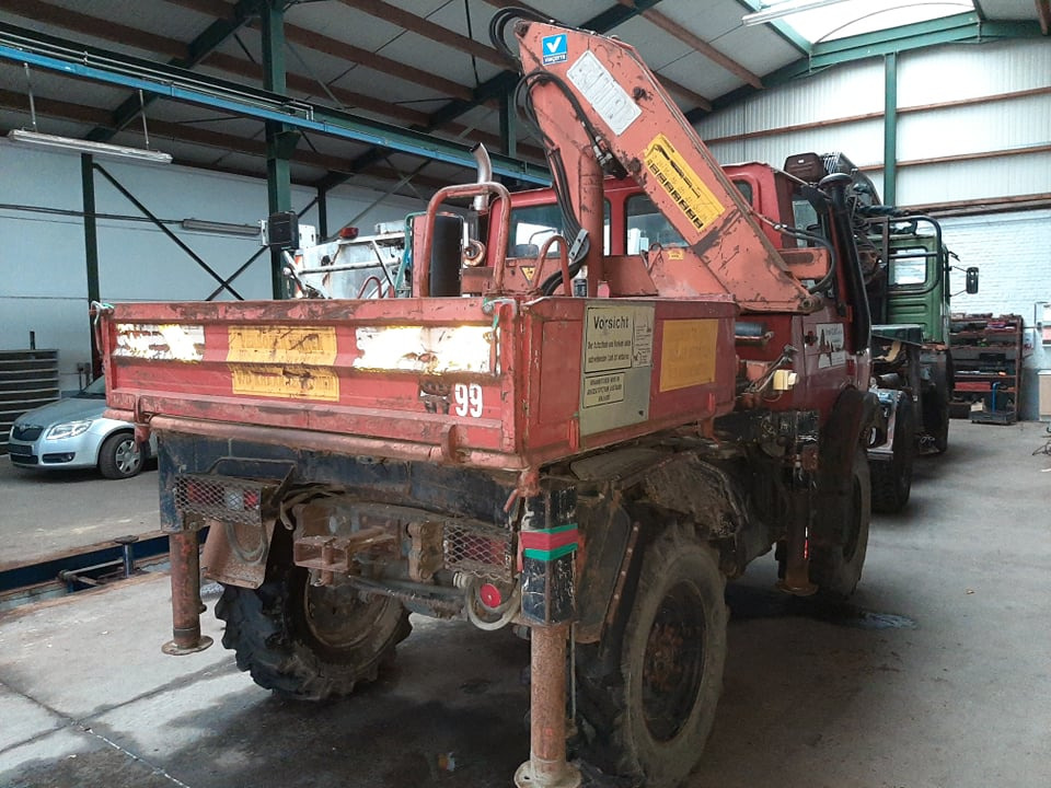UNIMOG 1250 - Autokran: das Bild 4 UNIMOG 1250 - Autokran: das Bild 4