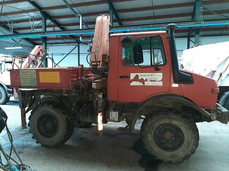 UNIMOG 1250 - Autokran: das Bild 3 UNIMOG 1250 - Autokran: das Bild 3