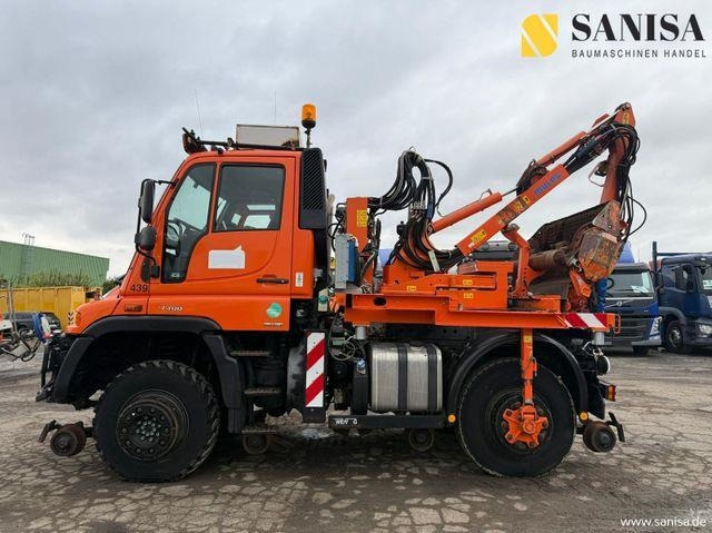 Unimog U400/ Zweiwege/ Rail/ Gleis/Mulag - Kommunal-/ Sonderfahrzeug: das Bild 4 Unimog U400/ Zweiwege/ Rail/ Gleis/Mulag - Kommunal-/ Sonderfahrzeug: das Bild 4
