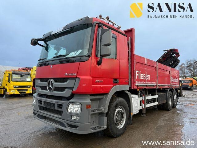 Mercedes-Benz Actros 2541/Kran/PK 34002-SH E/FlyJib/Funk/31Met - Pritsche LKW: das Bild 1 Mercedes-Benz Actros 2541/Kran/PK 34002-SH E/FlyJib/Funk/31Met - Pritsche LKW: das Bild 1