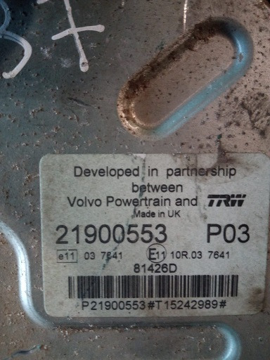 EDC VOLVO FH460 D13K460 21900553 P03 - Steuergerät für LKW: das Bild 1 EDC VOLVO FH460 D13K460 21900553 P03 - Steuergerät für LKW: das Bild 1