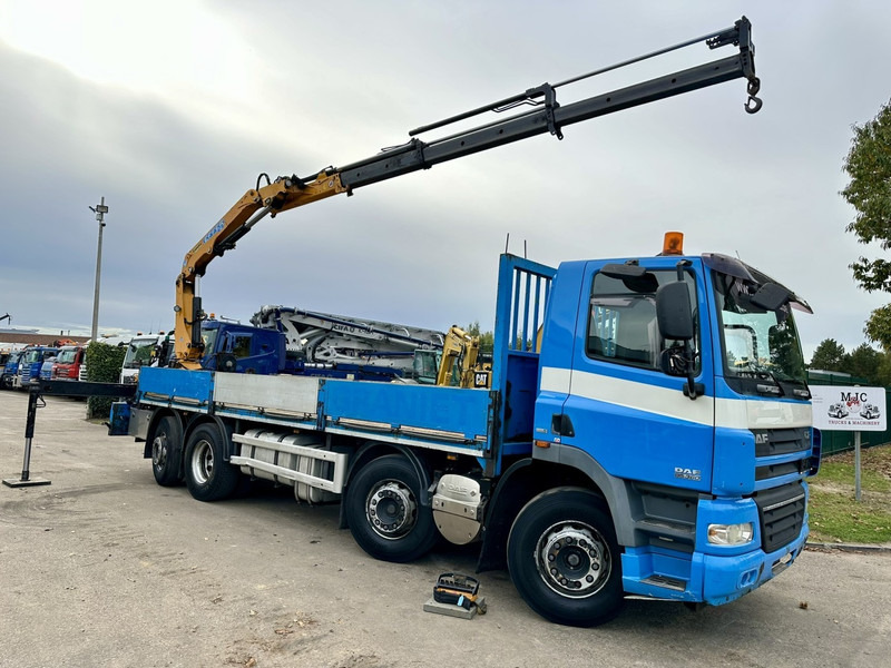 DAF CF 85.360 8x2 PRITSCHE 7m35 + KRAN EFFER 165-3S + RADIO - MANUAL GEARBOX ZF - EURO 5 - BE TRUCK - Pritsche LKW, Autokran: das Bild 2 DAF CF 85.360 8x2 PRITSCHE 7m35 + KRAN EFFER 165-3S + RADIO - MANUAL GEARBOX ZF - EURO 5 - BE TRUCK - Pritsche LKW, Autokran: das Bild 2