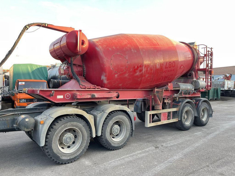 Hoenkhaus 12m3 CONCRETE MIXER 2 Axles SAF - AIR SUSP. - DRUM BRAKES - BE TRAILER - Betonmischer Auflieger: das Bild 1 Hoenkhaus 12m3 CONCRETE MIXER 2 Axles SAF - AIR SUSP. - DRUM BRAKES - BE TRAILER - Betonmischer Auflieger: das Bild 1