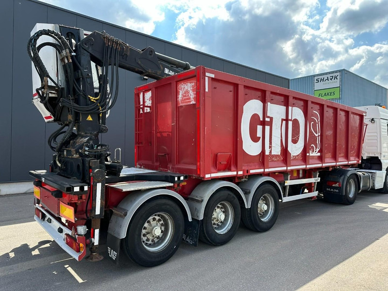 LAG 3-AXLES ALU BOX + CRANE JONSORED 1090 DT-CORTO + CABIN - 2x EXTENDABLE - 5/6 F - BELGIAN PAPERS - Pritschenauflieger/ Plattformauflieger: das Bild 5 LAG 3-AXLES ALU BOX + CRANE JONSORED 1090 DT-CORTO + CABIN - 2x EXTENDABLE - 5/6 F - BELGIAN PAPERS - Pritschenauflieger/ Plattformauflieger: das Bild 5