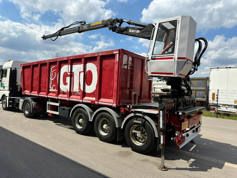 LAG 3-AXLES ALU BOX + CRANE JONSORED 1090 DT-CORTO + CABIN - 2x EXTENDABLE - 5/6 F - BELGIAN PAPERS - Pritschenauflieger/ Plattformauflieger: das Bild 1 LAG 3-AXLES ALU BOX + CRANE JONSORED 1090 DT-CORTO + CABIN - 2x EXTENDABLE - 5/6 F - BELGIAN PAPERS - Pritschenauflieger/ Plattformauflieger: das Bild 1